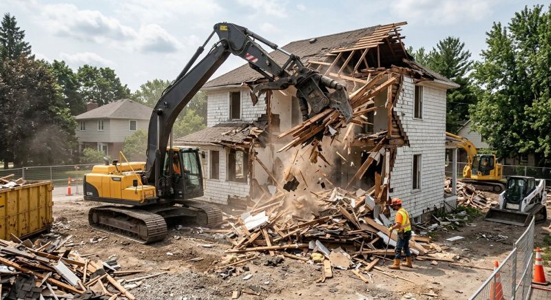 Home Demolition Service in Bergen County, NJ